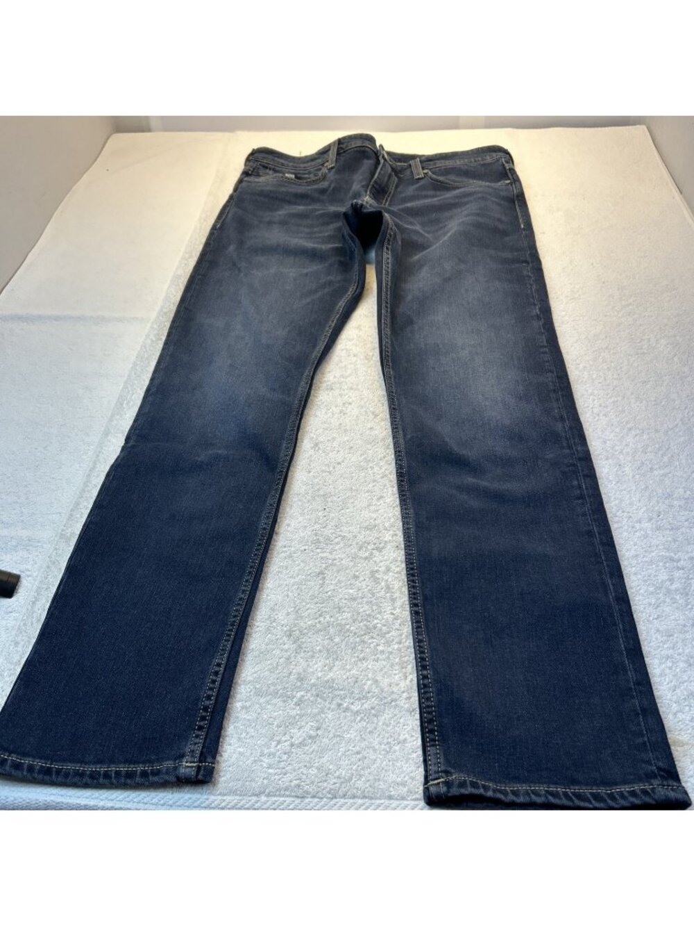 Boss Slim Fit Comfortable Stretch Denim H-DELAWARE Dark Wash New Men 36 x 34